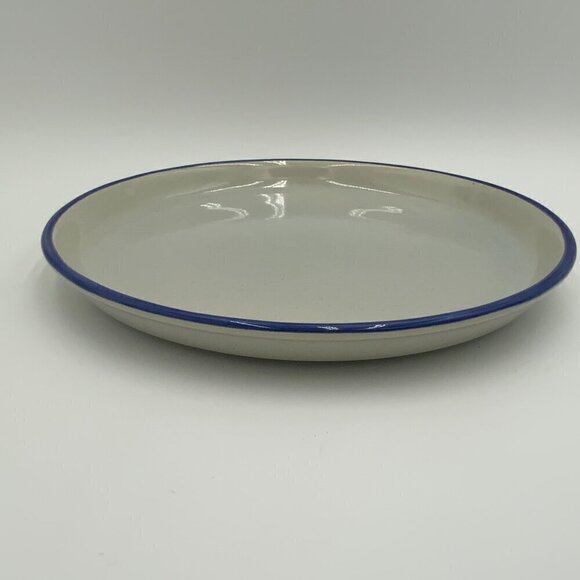 Franciscan Dinnerware Dutch Weave Blue Made in USA 32 Serving Platter - Picture 4 of 9